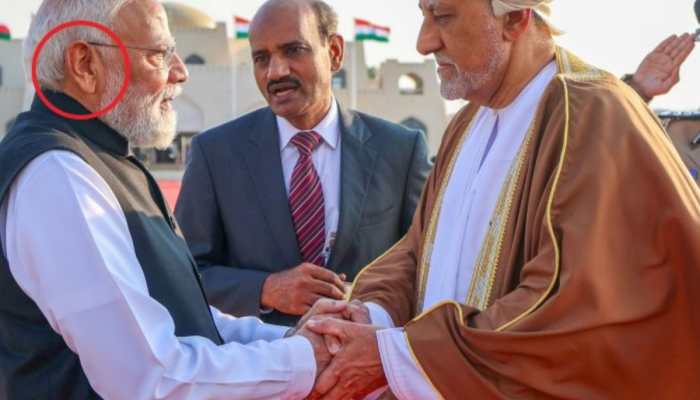 Style Choice Or Tech? The Secret Behind PM Modi's 'Earring' During Oman Visit Exposed | VIRAL VIDEO