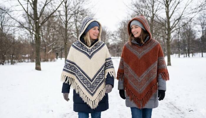Winter Ponchos for Women That Feel Cozy and Look Elegant