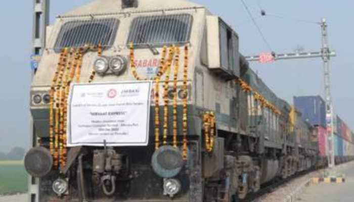 Indian Railways Runs Niryat Cargo Express From Gurugram To Mundra Port