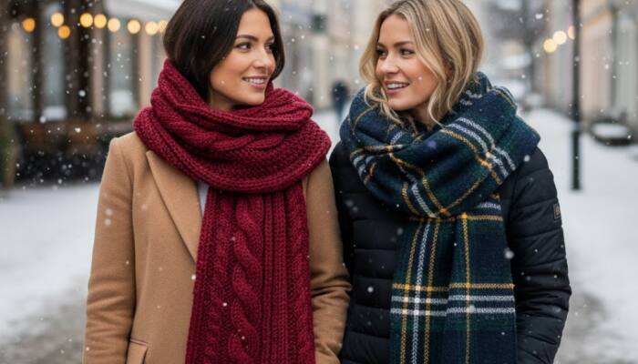 Women's Winter Mufflers That Add Warmth &amp; Style