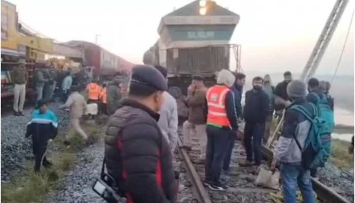 Assam Train Accident Today: 8 Elephants Killed After Collision With Rajdhani Express; 5 Coaches Derailed | VIDEO