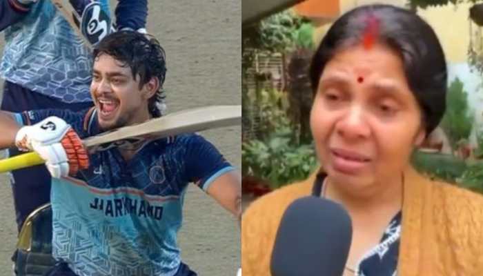 Ishan Kishan's Mother's Caught Crying On Camera After Son's T20 WC 2026 Selection, Says, 'Jo Mehant Ki Usko Bhagwan Ne Suni' - WATCH
