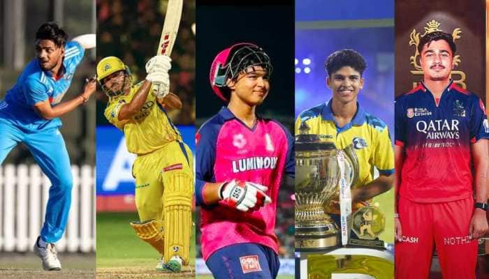 Top 10 Youngest Players In IPL 2026: From Rajasthan's Vaibhav Suryavanshi To CSK's Ayush Mhatre - In Pics