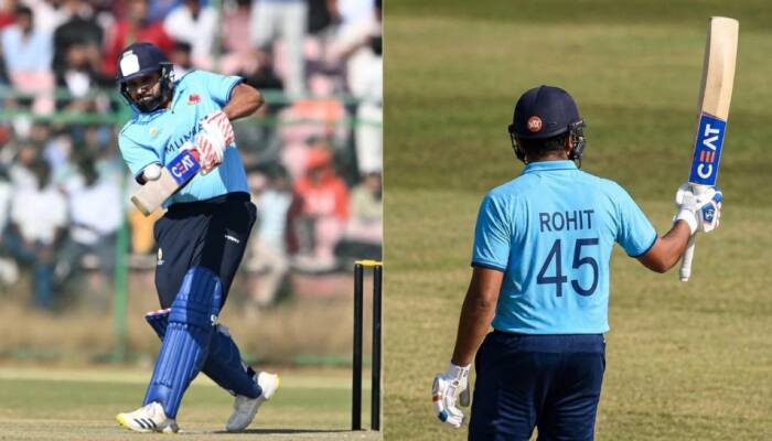 Rohit Sharma Slams 62-Ball Hundred In Vijay Hazare Trophy, Reaffirms His One-Day Brilliance Against Sikkim