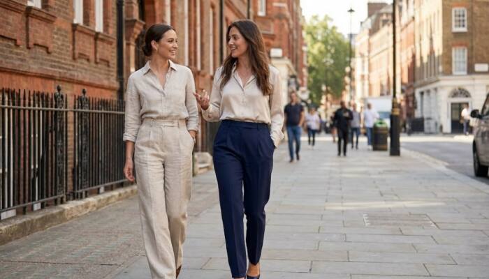 Elegant High-Rise Trousers for Work, College, and Everyday Chic Looks
