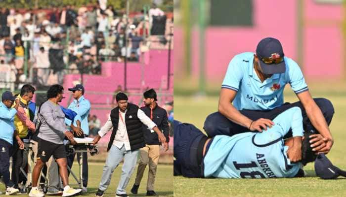 Bad News For KKR: IPL 2026 Retained Star &amp; Rohit Sharma's Mumbai Teammate Rushed To Hospital After Nasty Injury – WATCH