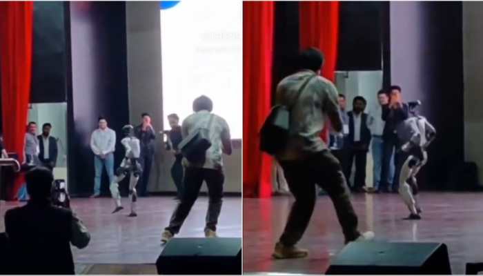 'Chitti Dakait' Goes Viral: Humanoid Robot Mimics Akshaye Khanna's 'Fa9la' Moves At IIT Bombay | WATCH