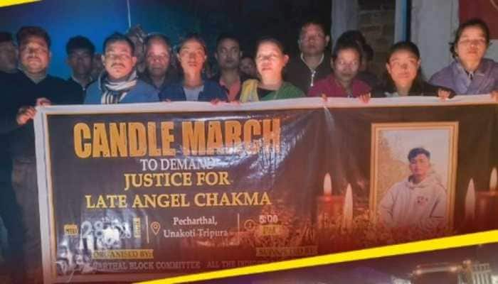 Candlelight March Held In Agartala For Tripura Student Killed In Dehradun