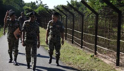 Security Tightened Along India-Bangladesh Border In Tripura Amid Armed