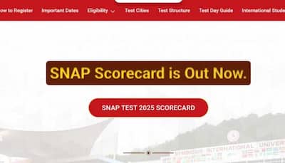 Snap Result 2025 OUT At snaptest.org: Check How To Download SIU MBA Scorecard Cut off