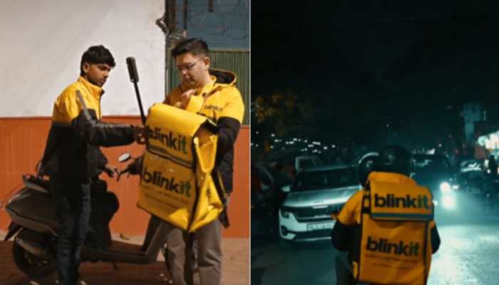 Raghav Chadha Delivers For Blinkit For A Day, Experiences Life Of Gig Worker