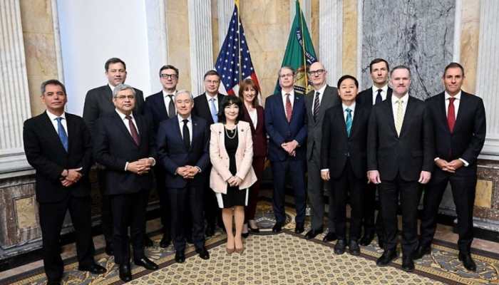 Union Minister Ashwini Vaishnaw Attends Critical Minerals Ministerial Meet