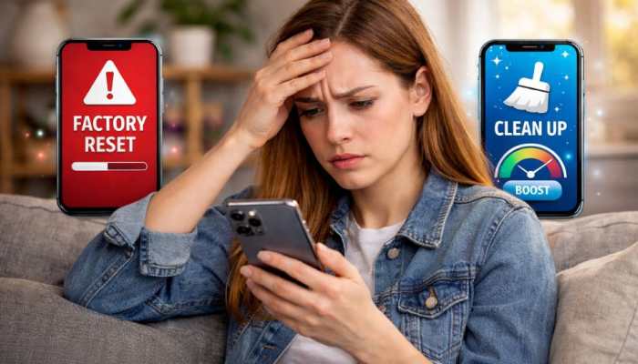Factory Reset Vs Phone Cleaning Apps: Which really boosts phone performance?