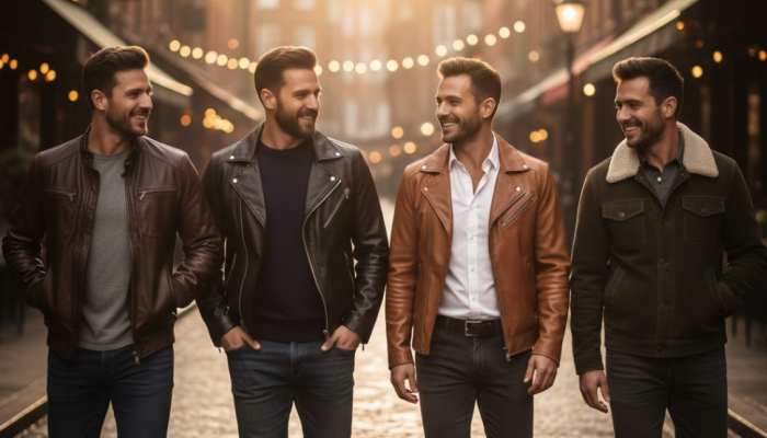 Best Stylish Faux Leather Jackets for Men