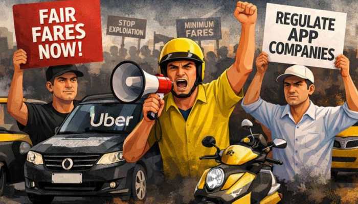 Cab not available today? Why Uber, Ola, Rapido drivers are on strike