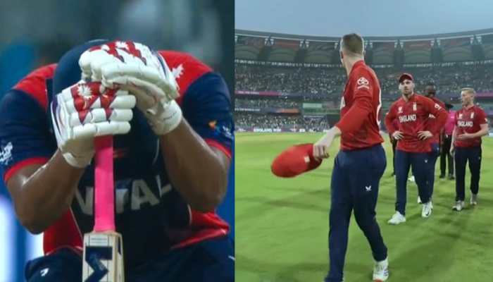 Nepal fall short again as England escape with 4-run win in last-ball thriller