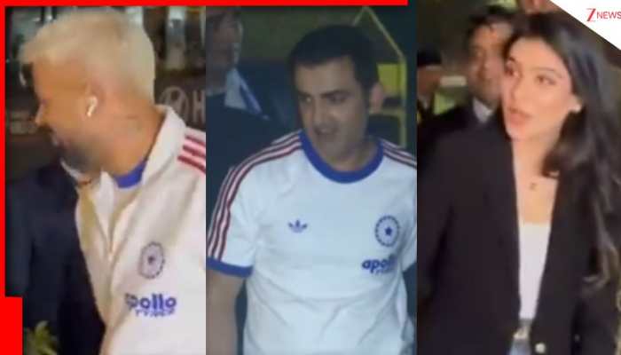 Gautam Gambhir and Wife Natasha Jain host Suryakumar Yadav's Team India -Watch