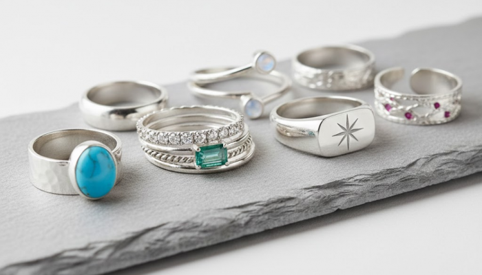 Gift-Ready Silver Rings from Amazon V-Day Gen Z Edit (6–14 Feb)