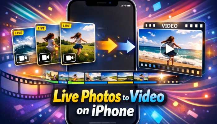 How to create a video from multiple live photos on iPhone; Follow THESE steps