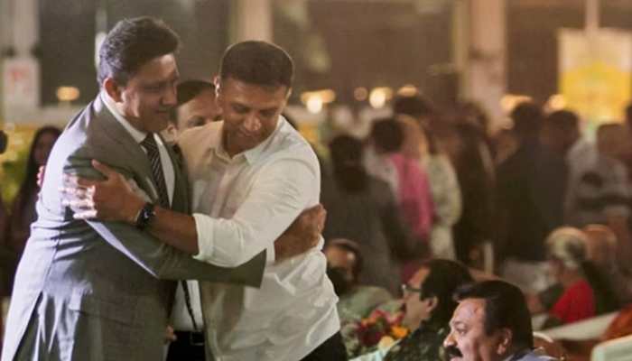 KSCA honours Anil Kumble, Rahul Dravid with stands at Chinnaswamy