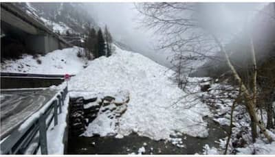 Switzerland: Avalanche derails train in Swiss Alps, leaving several ...