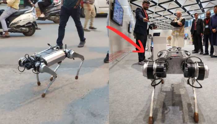 Indian startup flaunts indigenous robodog after Galgotias row | Video