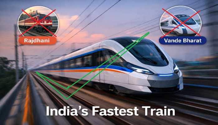 Guess what? Rajdhani no longer India’s fastest train — With 180kmph speed, this train becomes new beast on wheels; It’s not Vande Bharat