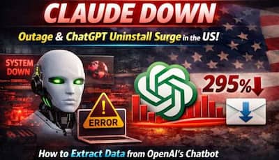 Claude Down: Anthropic's AI tool faces second outage in 24 Hours; ChatGPT uninstalls surge 295% in US; How to extract data from OpenAI's chatbot