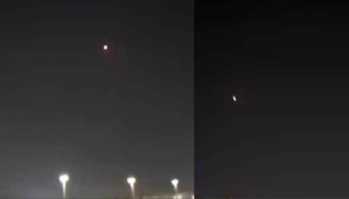 UAE intercepts massive missile attack near Zayed International | VIRAL VIDEO