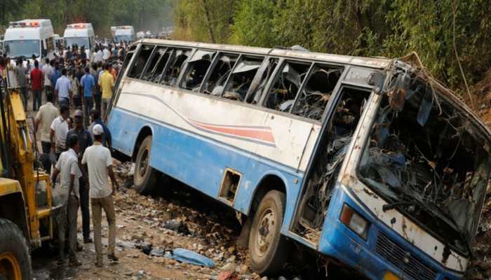 Five killed, over 20 injured after bus overturns in Chhattisgarh's Jashpur