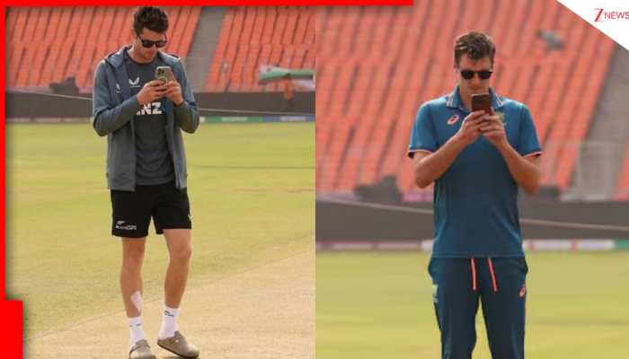 Fact Check: Did Mitchell Santner recreate Pat Cummins' 'Pitch Photo Clicking' 