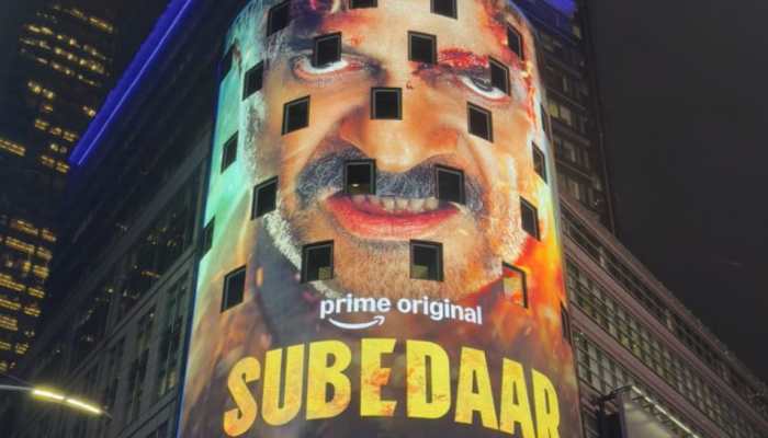 Anil Kapoor’s Subedaar lights up Times Square; SRK praises the film