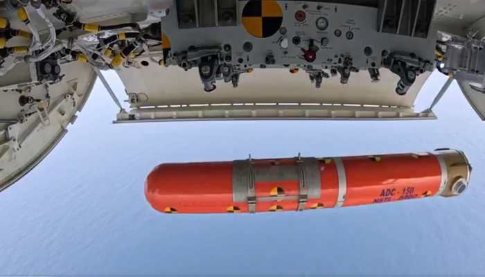 DRDO, Indian Navy conducts in-flight release trials of 'ADC-150' from P8I