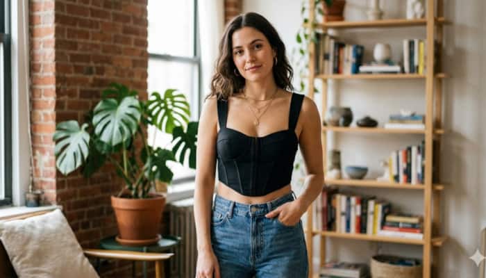 Stylish Crop Top For Girls Picks To Try On Myntra