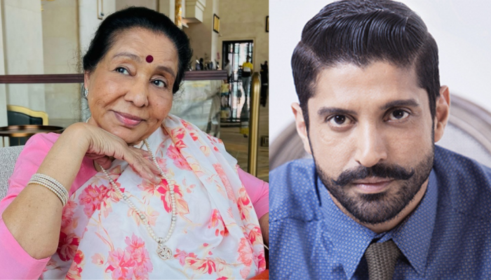 Farhan Akhtar pays emotional tribute to Asha Bhosle at college fest