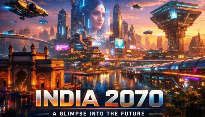  India in 2070: AI imagines futuristic metro cities 