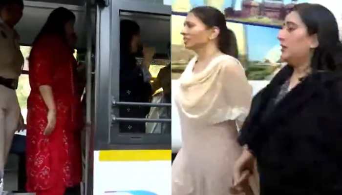 BJP leaders, including Bansuri Swaraj, detained during protest march