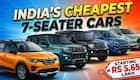 India’s cheapest 7-seater cars: Prices start at just Rs 5.65 lakh; Have a look
