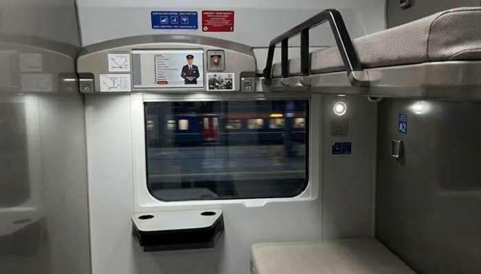 Inside Vande Bharat Sleeper train: Smart glass panel door, call button & more