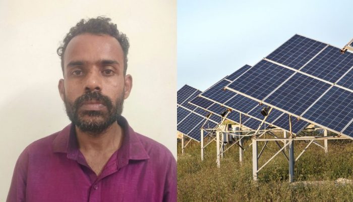 Kerala man sentenced to 2 years for stealing solar light batteries