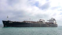 Iran-linked LPG tanker signals Indian ownership while transiting Hormuz