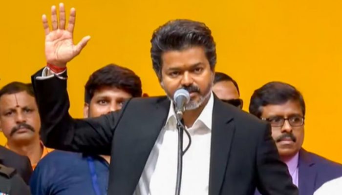 BREAKING: CM Vijay's TVK wins trust vote with 144 votes; DMK stages walk out