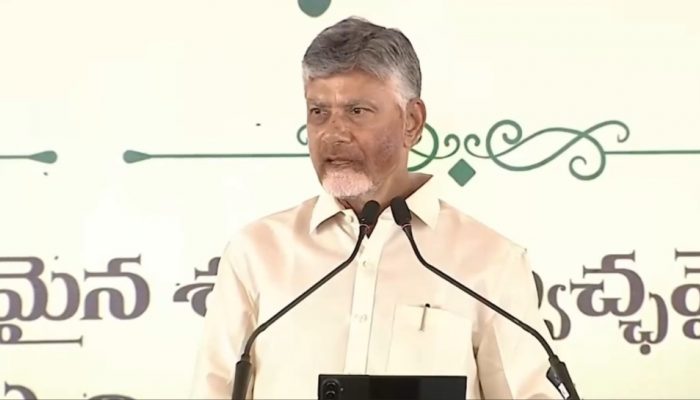 Why did Chandrababu announce incentives for third and fourth child in Andhra?