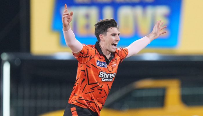 Pat Cummins, Sakib Hussain star with ball as SRH restrict CSK to 180/7