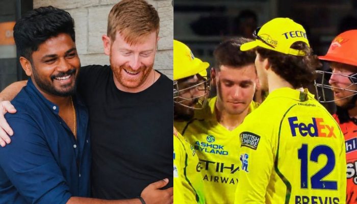 Samson breaks silence on rift with Klaasen during SRH vs CSK clash