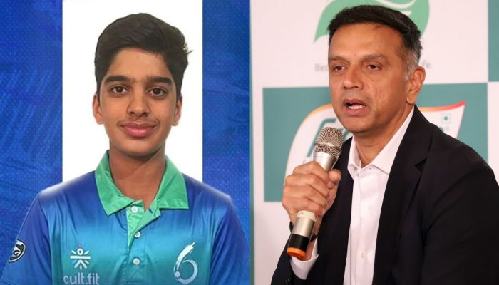 Who Is Anvay Dravid? Rahul Dravid's son earns India U-19 call-up for Sri Lanka