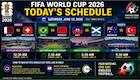 FIFA WC 2026 Day 3 schedule: How to watch all 4 games in India, know details
