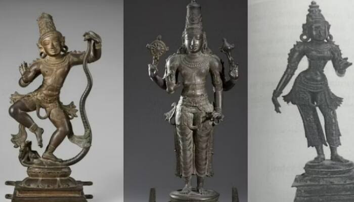 Stolen ANTIQUE idols from Tamil Nadu&#039;s temple in Kumbakonam traced to US museums