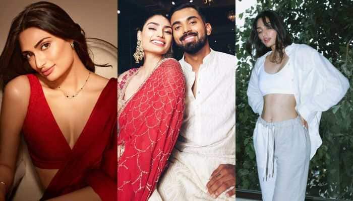 KL Rahul & Athiya Shetty's Love Story: How Cricket Met Bollywood Once Again - In Pics