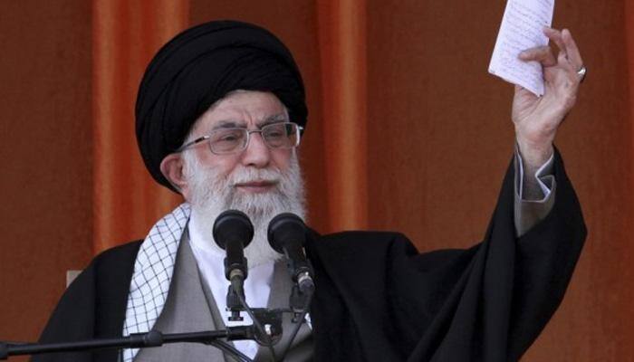 Iran`s supreme Leader Ayatollah Ali Khamenei slams Isreal for Al-Aqsa violence
